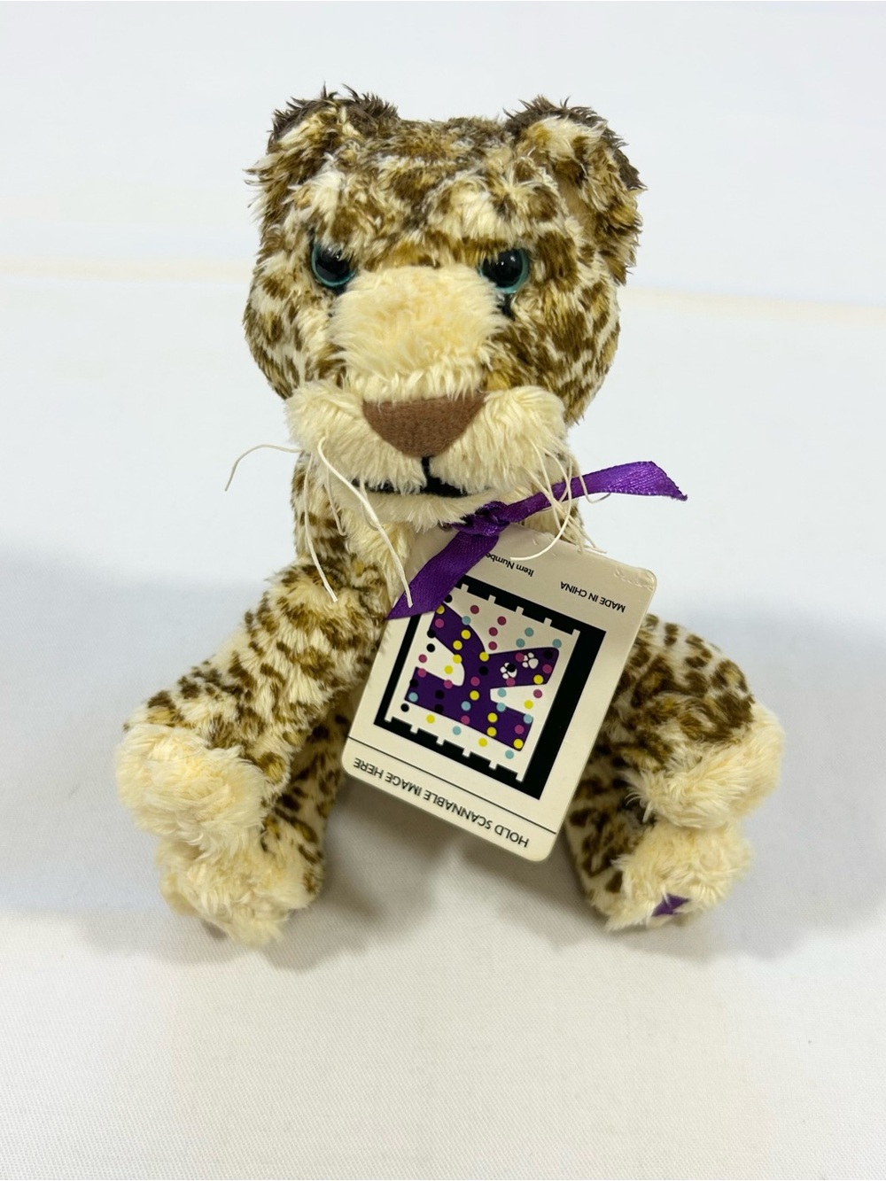 NWT Vintage 2010 Microsoft Kinectimals Xbox 360 Kinect Leopard Plush Toy HTF
